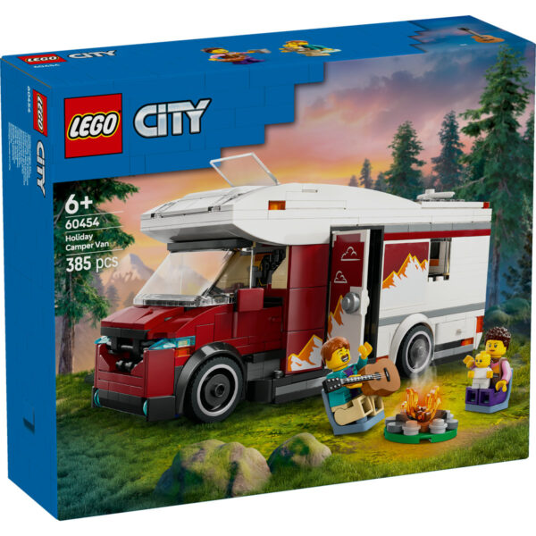 60454-lego-city-1 LEGO City - Rulota pentru aventuri de vacanta 60454, 385 piese