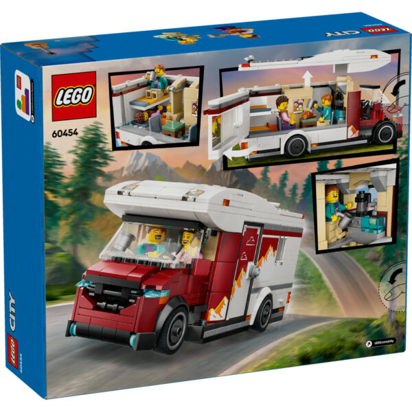 60454-lego-city-2 LEGO City - Rulota pentru aventuri de vacanta 60454, 385 piese