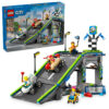 LEGO City - Fara limite: Rampa pentru curse de masini 60460, 436 piese