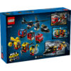 LEGO City - Elicopter, camion de pompieri si submarin remixate 60462, 874 piese