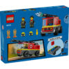 LEGO City - Camion de pompieri cu scara 60463, 82 piese