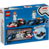 LEGO City - Masini de curse F1 Williams Racing si Haas F1 60464, 92 piese
