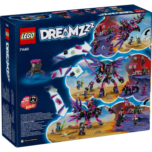 LEGO DREAMZzz - Creaturile de cosmar ale vrajitoarei din Never 71483, 457 piese