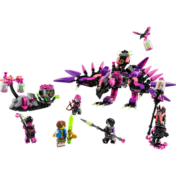 LEGO DREAMZzz - Creaturile de cosmar ale vrajitoarei din Never 71483, 457 piese