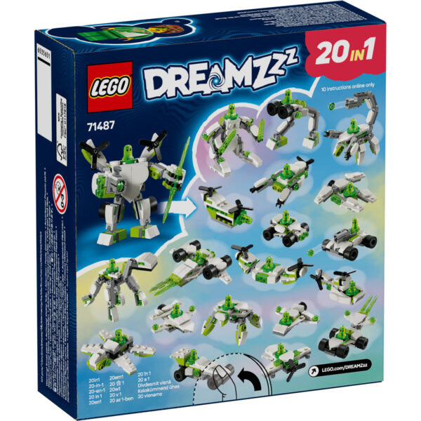 LEGO DREAMZzz - Aventurile cu roboti si vehicule ale lui Z-Blob 71487, 121 piese