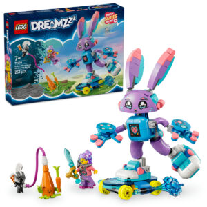 LEGO DREAMZzz - Izzie si iepurasul de gaming Bunchurro 71490, 252 piese