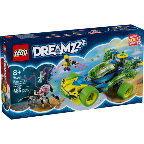 LEGO DREAMZzz - Mateo si masina de curse Z-Blob 71491, 485 piese