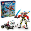 LEGO DREAMZzz - Robotul tigru al lui Cooper si masina hot rod a lui Zero 71497, 1006 piese
