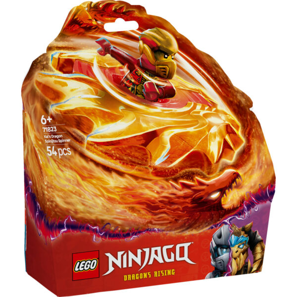 LEGO Ninjago - Dragonul Spinjitzu rotitor al lui Kai 71823, 54 piese