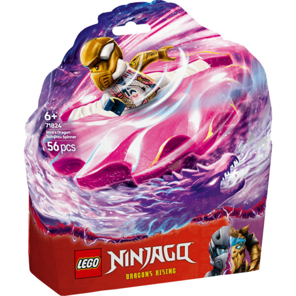 LEGO Ninjago - Dragonul Spinjitzu al Sorei 71824, 56 piese