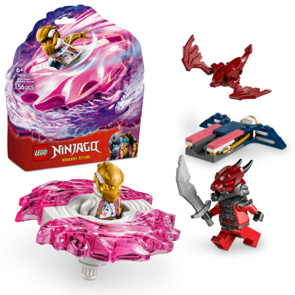 LEGO Ninjago - Dragonul Spinjitzu al Sorei 71824, 56 piese