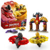 LEGO Ninjago - Pachet de lupta cu dragoni Spinjitzu 71826, 186 piese