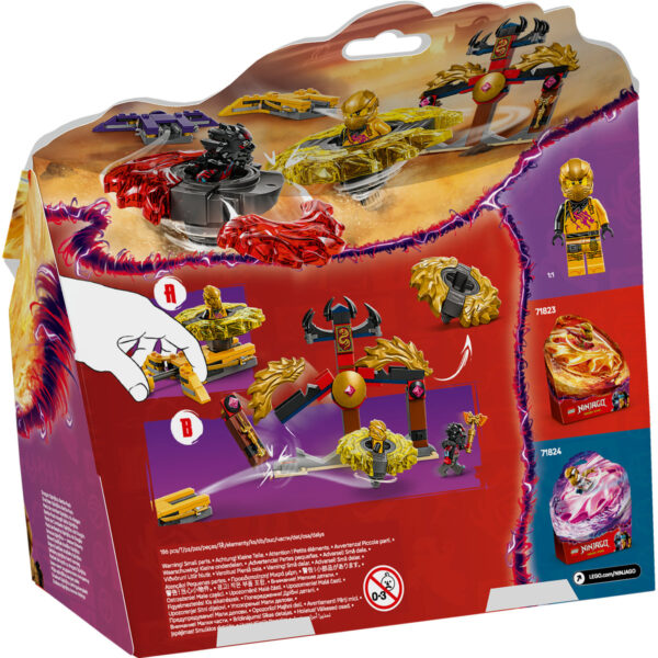 LEGO Ninjago - Pachet de lupta cu dragoni Spinjitzu 71826, 186 piese
