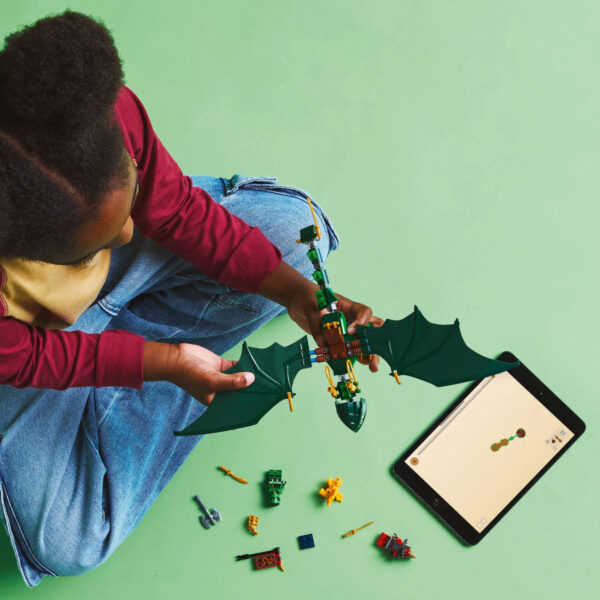 71829-lego-ninjago-3 LEGO Ninjago - Dragonul de Padure al lui Lloyd 71829, 128 piese