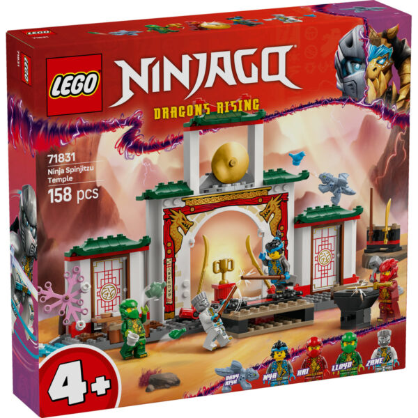 71831-lego-ninjago-1 LEGO Ninjago - Templul Spinjitzu al luptatorilor ninja 71831, 158 piese