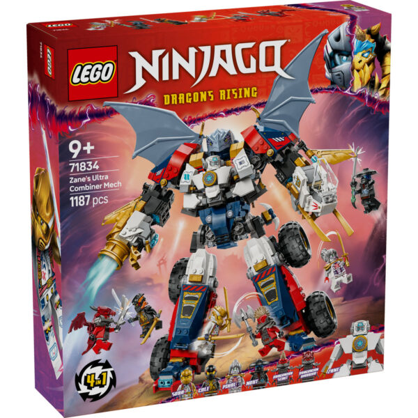 71834-lego-ninjago-1 LEGO Ninjago - Ultrarobotul combinat al lui Zane 71834, 1187 piese