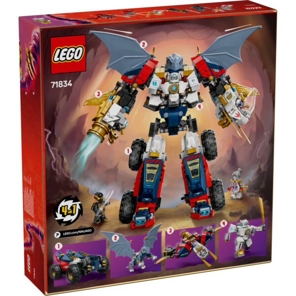 71834-lego-ninjago-2 LEGO Ninjago - Ultrarobotul combinat al lui Zane 71834, 1187 piese