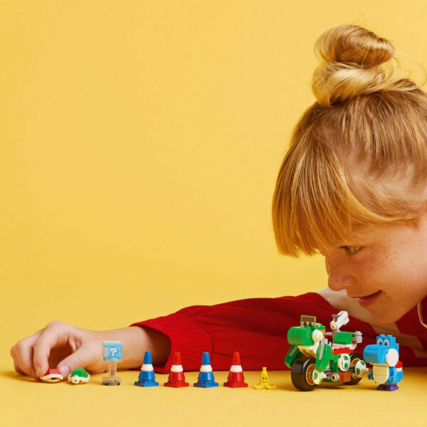 LEGO Super Mario - Mario Kart™ – Yoshi Bike 72031, 133 piese