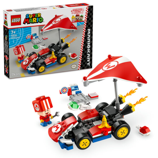 LEGO Super Mario - Mario Kart™ – Standard Kart 72032, 174 piese