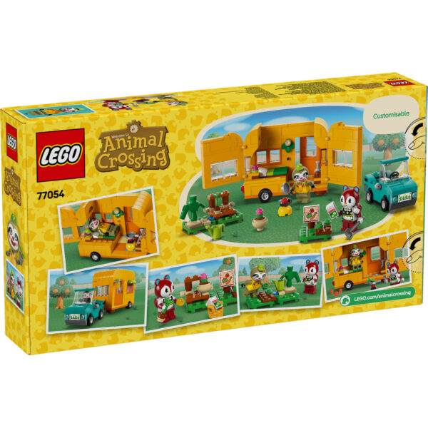 77054-lego-animal-crossing-4 LEGO Animal Crossing - Caravana si magazinul de gradinarit al lui Leif 77054, 263 piese