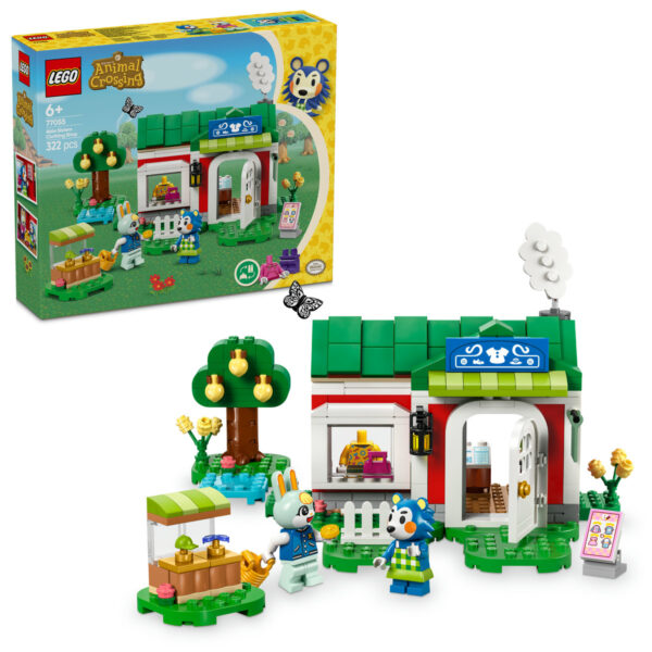 77055-lego-animal-crossing LEGO Animal Crossing - Magazinul de haine detinut de Able Sisters 77055, 322 piese