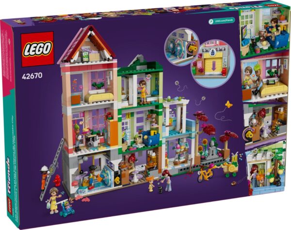 Lego Friends 42670 - Apartamente si magazine în orasul Heartlake