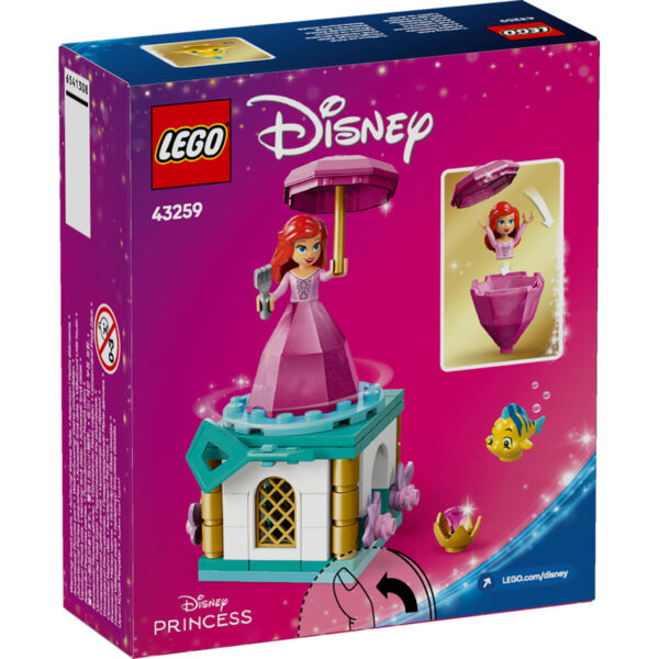 LEGO Disney - Ariel facând piruete 43259, 93 piese
