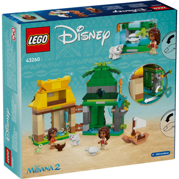 LEGO Disney - Distractie pe insula Moanei 43260, 175 piese