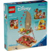 LEGO Disney - Canoea de aventura a Moanei 43270, 529 piese