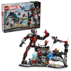 LEGO Marvel Super Heroes - Batalia din Captain America: Civil War 76314, 736 piese