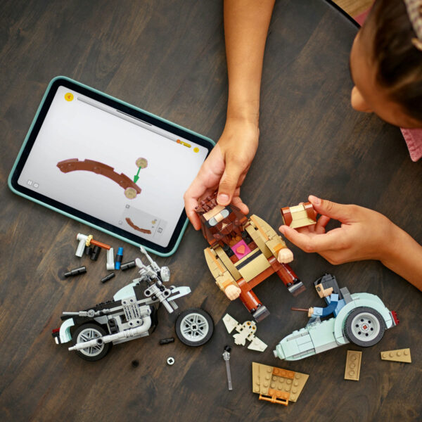 LEGO Harry Potter - Hagrid™ si Harry pe motocicleta 76443, 617 piese