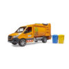 Bruder Sprinter de gunoi municipal Mercedes Benz si 2 pubele - BR02682
