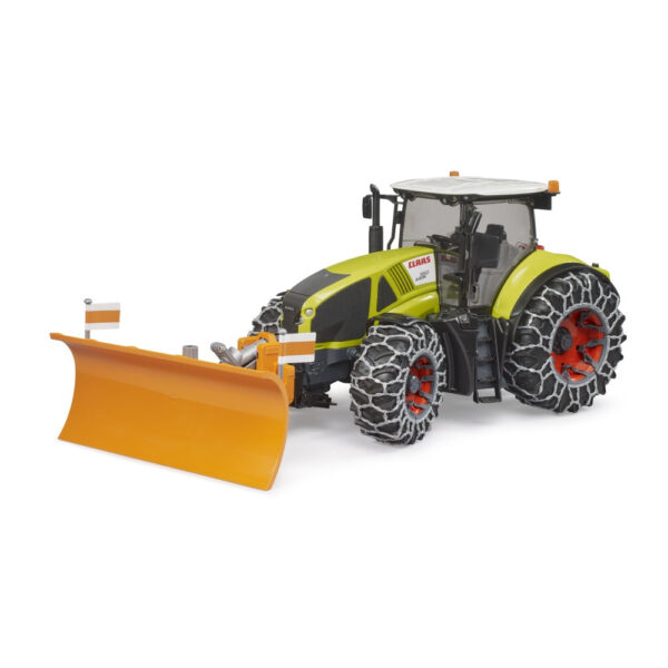 Bruder Tractor Claas Axion 950 cu lanturi de zapada si lama de plug - BR03018