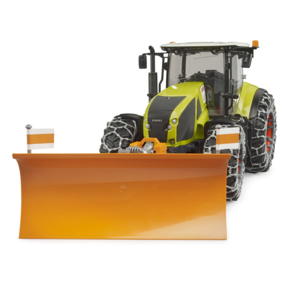 Bruder Tractor Claas Axion 950 cu lanturi de zapada si lama de plug - BR03018