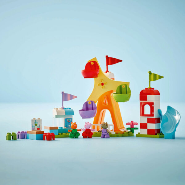 LEGO DUPLO - Targ de distractii 10453, 53 piese