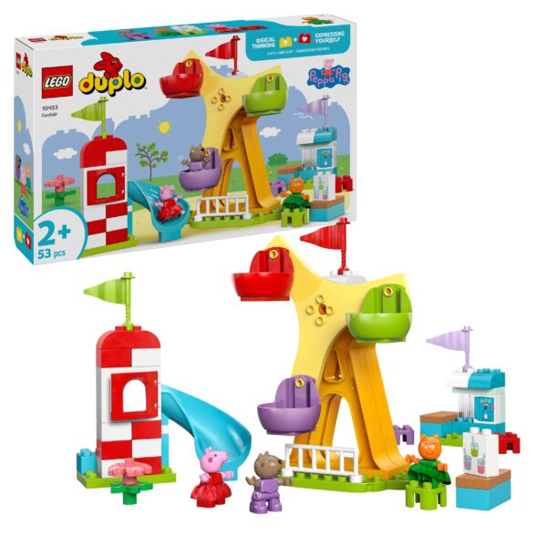 LEGO DUPLO - Targ de distractii 10453, 53 piese