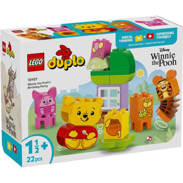 LEGO DUPLO - Petrecerea de ziua de nastere a lui Winnie de Plus 10457, 22 piese
