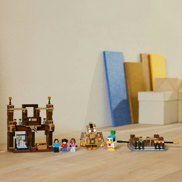 21272-lego-minecraft-5 LEGO Minecraft - Ring de lupta la conacul din padure 21272, 491 piese