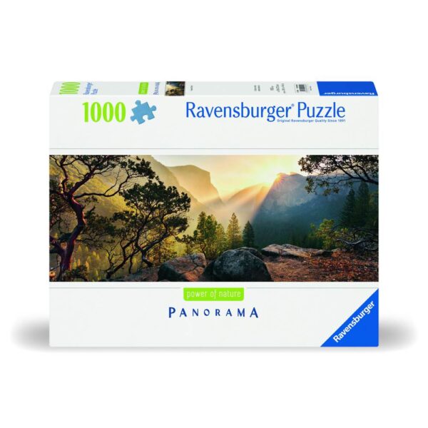 Ravensburger - Puzzle panorama parcul Yosemite 1000 piese design nou - RVSPA00045