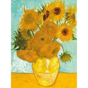 Ravensburger - Puzzle Vincent Van Gogh vaza de flori 1500 piese design nou - RVSPA00078
