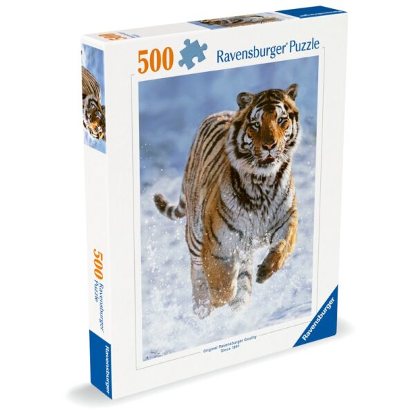 Ravensburger - Puzzle tigru in zapada 500 piese design nou - RVSPA00148