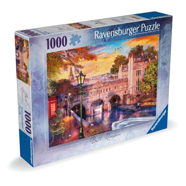 Ravensburger - Puzzle canal romantic 1000 piese design nou - RVSPA00163