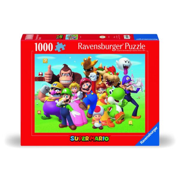 Ravensburger - Puzzle Super Mario 1000 piese design nou - RVSPA00455
