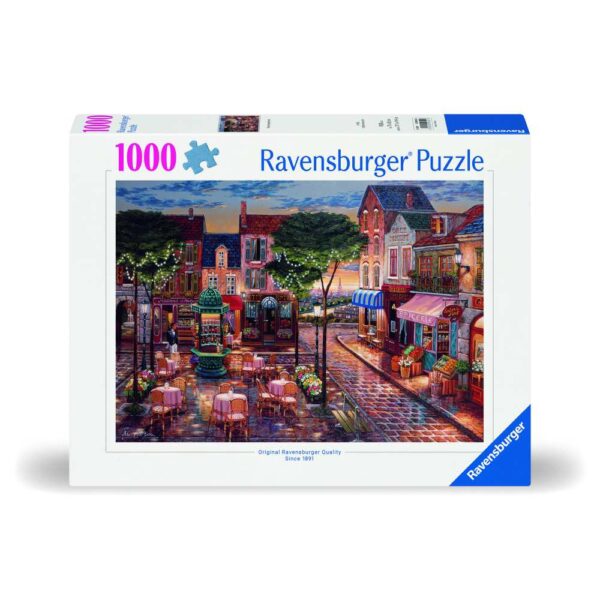 Ravensburger - Puzzle strada din Paris 1000 piese design nou - RVSPA00521