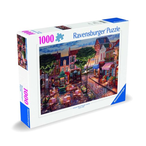 Ravensburger - Puzzle strada din Paris 1000 piese design nou - RVSPA00521