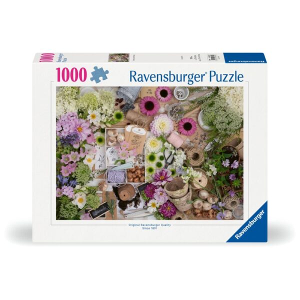 Ravensburger - Puzzle pentru iubitorii de flori 1000 piese design nou - RVSPA00620