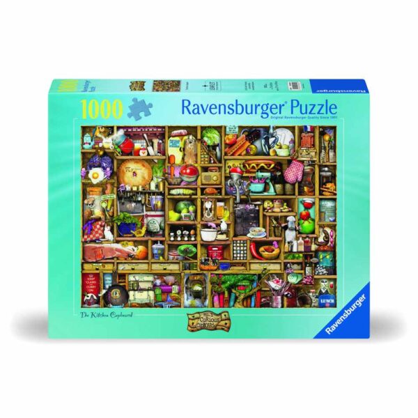 Ravensburger - Puzzle dulap de bucatarie 1000 piese design nou - RVSPA00652