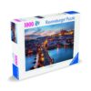 Ravensburger - Puzzle Praga noaptea 1000 piese design nou - RVSPA00674