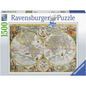 Ravensburger - Puzzle harta istorica 1500 piese design nou - RVSPA00716