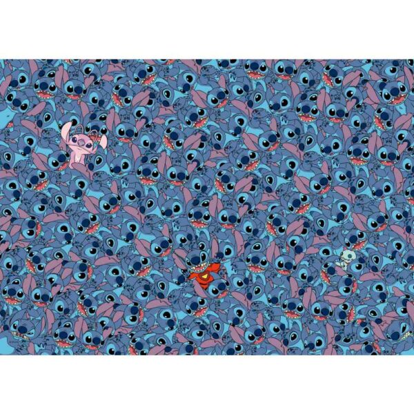 Ravensburger - Puzzle provocare Disney Stitch 1000 piese - RVSPA01265